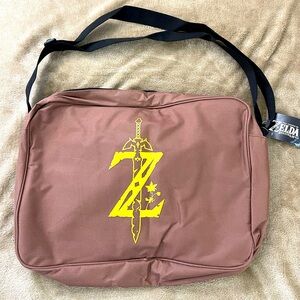 Legend of Zelda “Breath Of The Wild” Brown Messenger Bag